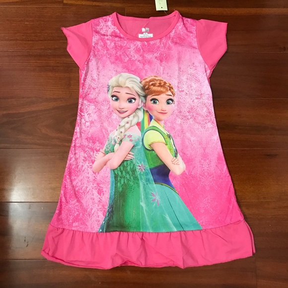 Frozen Elsa Anna 👸 nightgown - Picture 3 of 6